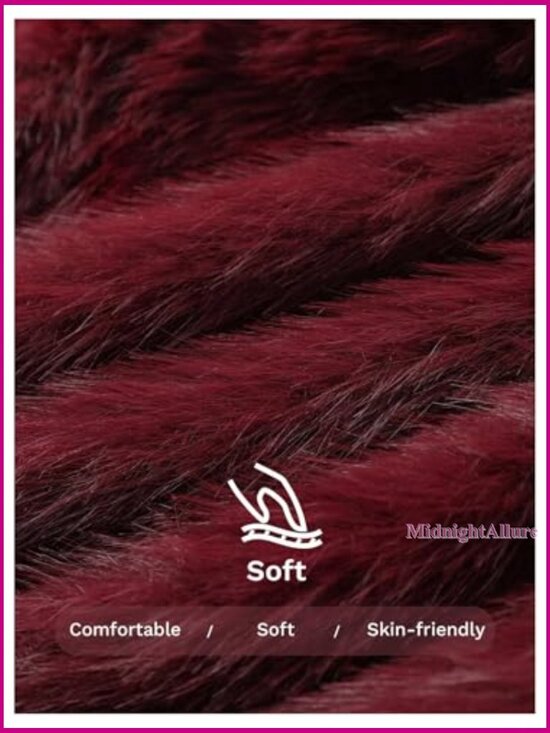 Faux Fur Cropped Jacket Open Front Women's Size S Teddy Coat - Picture 5 of 7